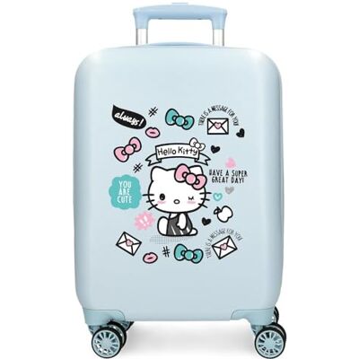 Hello Kitty , Ljusblått, 33cm x 50cm x 20cm, Liten resväska Hello Kitty , Ljusblått, 33cm x 50cm x 20cm, Liten resväska