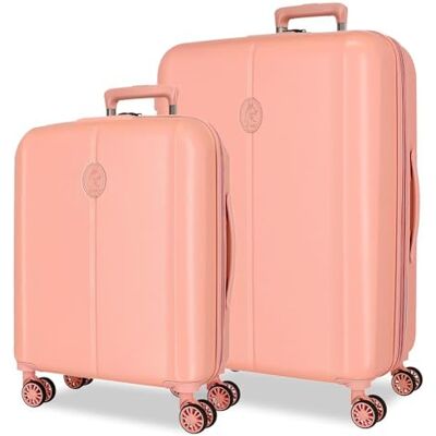 El Potro Vera Resväskeset rosa, 55/70 cm, styv 6,2 kg, TSA ABS-stängning 6,2 kg, 118 L, handbagage, Rosa, Talla única, Bagageset El Potro Vera Resväskeset rosa, 55/70 cm, styv 6,2 kg, TSA ABS-stängning 6,2 kg, 118 L, handbagage, Rosa, Talla única, Bagageset
