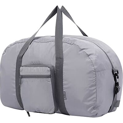 Totto Fritid och sportwear sportväska varumärke unisex vuxen, Grå, L, Vikbar resväska Totto Fritid och sportwear sportväska varumärke unisex vuxen, Grå, L, Vikbar resväska