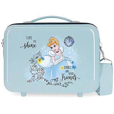Disney Princess Celebration adapterfodral, 29 x 21 x 15 cm, Färg: blå, 29x21x15 cms, Anpassningsbar Disney Princess Celebration adapterfodral, 29 x 21 x 15 cm, Färg: blå, 29x21x15 cms, Anpassningsbar