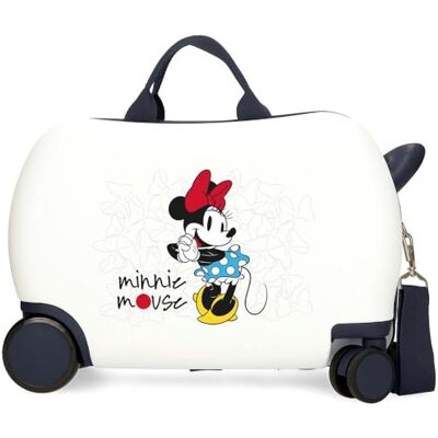 Disney Joumma Minnie Magic barnresväska vit 45 x 31 x 20 cm hård ABS 24,6 L 1,8 kg 4 hjul bagage hand, Vit, barnresväska Disney Joumma Minnie Magic barnresväska vit 45 x 31 x 20 cm hård ABS 24,6 L 1,8 kg 4 hjul bagage hand, Vit, barnresväska
