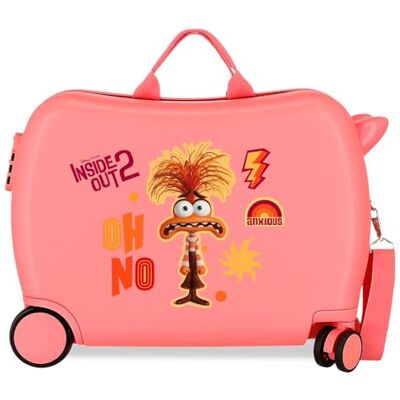 Disney Valise Cabine Inside out 2 olika färger ABS styva fermeture à combinaison latérale 4 dubbla fickor huvudväska från Joumma Sacs., Ångest, Talla única, barnresväska Disney Valise Cabine Inside out 2 olika färger ABS styva fermeture à combinaison latérale 4 dubbla fickor huvudväska från Joumma Sacs., Ångest, Talla única, barnresväska