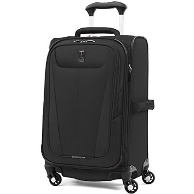Travelpro Maxlite 5 53 cm expanderbar resväska med snurrhjul, Svart, Carry-on 21-Inch, Maxlite 5 softside expanderbart spinner-hjul bagage Travelpro Maxlite 5 53 cm expanderbar resväska med snurrhjul, Svart, Carry-on 21-Inch, Maxlite 5 softside expanderbart spinner-hjul bagage
