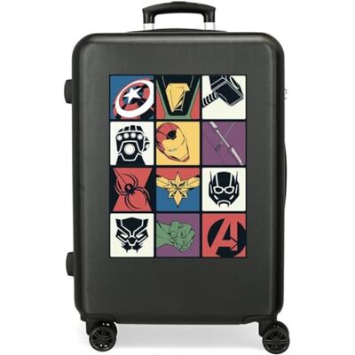 Disney Joumma Marvel Avengers Power Squad Resväska Medium Svart 46 x 65 x 23 cm Hårt ABS Sidokombinationslås 56 L 3,1 kg 4 Dubbla Hjul Utdragbar Disney Joumma Marvel Avengers Power Squad Resväska Medium Svart 46 x 65 x 23 cm Hårt ABS Sidokombinationslås 56 L 3,1 kg 4 Dubbla Hjul Utdragbar