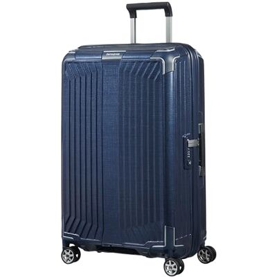 Samsonite Lite-Box – premium handbagage resväska, Blå (djupblå), 69 cm, Klassisk Samsonite Lite-Box – premium handbagage resväska, Blå (djupblå), 69 cm, Klassisk