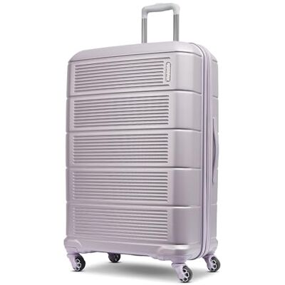 American Tourister Stratum 2.0 expanderbart bagage med hård sida med spinner-hjul, Lila Haze, 28-Inch Checked-Large, Stratum 2.0 expanderbart bagage med hård sida med spinnhjul American Tourister Stratum 2.0 expanderbart bagage med hård sida med spinner-hjul, Lila Haze, 28-Inch Checked-Large, Stratum 2.0 expanderbart bagage med hård sida med spinnhjul
