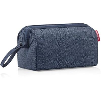 reisenthel travelcosmetic – stark robust och praktisk resekosmetikväska, handslinga, vattenavvisande material, Färg: fiskben mörkblå, Sillben mörkblått, ESTÁNDAR, Avslappnad reisenthel travelcosmetic – stark robust och praktisk resekosmetikväska, handslinga, vattenavvisande material, Färg: fiskben mörkblå, Sillben mörkblått, ESTÁNDAR, Avslappnad