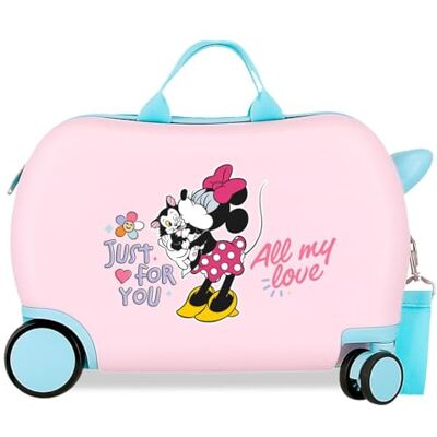 Disney Joumma Musse & Mimmi Barnväska Rosa 45 x 31 x 20 cm Styv ABS 24,6 L 1,8 kg 4 hjul Handbagage Disney Joumma Musse & Mimmi Barnväska Rosa 45 x 31 x 20 cm Styv ABS 24,6 L 1,8 kg 4 hjul Handbagage