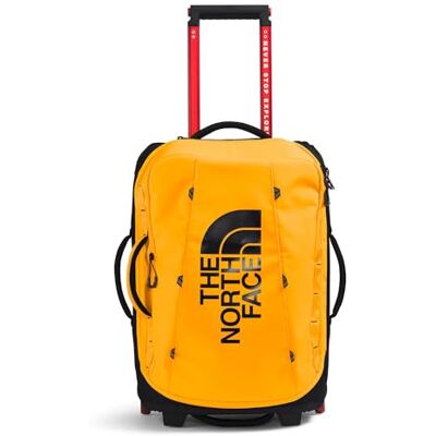 THE NORTH FACE THE NORTH ANSIKTE Unisex Bas Läger Rullande Åska 40 L Bagage-Resväska, Summit Guld/TNF Svart/N THE NORTH FACE THE NORTH ANSIKTE Unisex Bas Läger Rullande Åska 40 L Bagage-Resväska, Summit Guld/TNF Svart/N