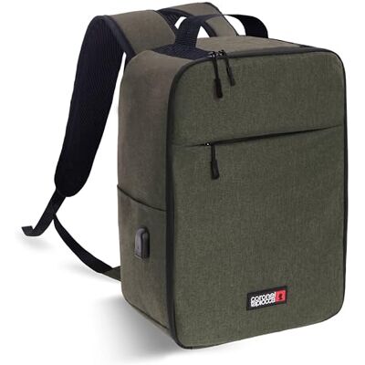 Coronel Tapiocca Coronel Tapioca 40 x 20 x 25 x 25 kabinväska, ryanair-ryggsäck, 40 x 20 x 25 x 25 cm, resväska, reseryggsäck, anpassad för alla resor och flygbolag, grön, M Coronel Tapiocca Coronel Tapioca 40 x 20 x 25 x 25 kabinväska, ryanair-ryggsäck, 40 x 20 x 25 x 25 cm, resväska, reseryggsäck, anpassad för alla resor och flygbolag, grön, M