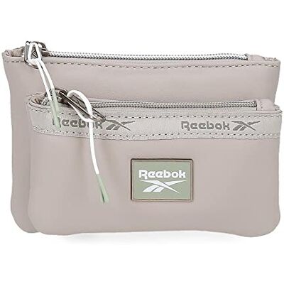Reebok Tina, Grå, Neceser Dos Compartimentos, Dubbel nödvändighet Reebok Tina, Grå, Neceser Dos Compartimentos, Dubbel nödvändighet
