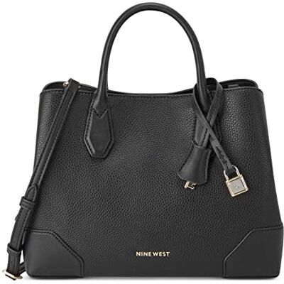 Nine West Dam Brooklyn Jet Set skolväska NGV108505, Svart, One Size, Western Nine West Dam Brooklyn Jet Set skolväska NGV108505, Svart, One Size, Western