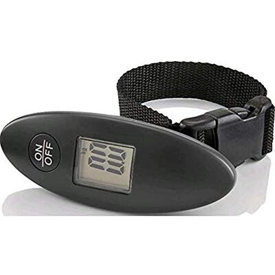 Travelite digital bagagevåg, bagagevåg med ljus LCD-skärm för bagage upp till 40 kg, bekvämt robust handtag, lämplig för resor/hushåll, Flerfärgad (Mehrfarbig), 10 cm, Bagagevåg Travelite digital bagagevåg, bagagevåg med ljus LCD-skärm för bagage upp till 40 kg, bekvämt robust handtag, lämplig för resor/hushåll, Flerfärgad (Mehrfarbig), 10 cm, Bagagevåg
