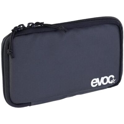 EVOC TRAVEL CASE dokumentväska (dokumentmapp med organiseringsfack, ID-ficka med pennficka, robust och lätt resedokumentorganiserare, passfodral), kolgrå – svart EVOC TRAVEL CASE dokumentväska (dokumentmapp med organiseringsfack, ID-ficka med pennficka, robust och lätt resedokumentorganiserare, passfodral), kolgrå – svart