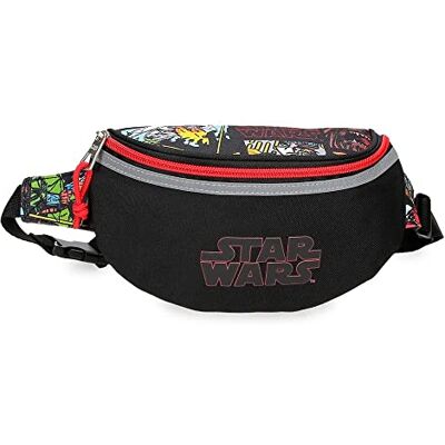 Star Wars Galactic Team Stor Midjeväska Svart 34x13x7 cm Polyester Star Wars Galactic Team Stor Midjeväska Svart 34x13x7 cm Polyester