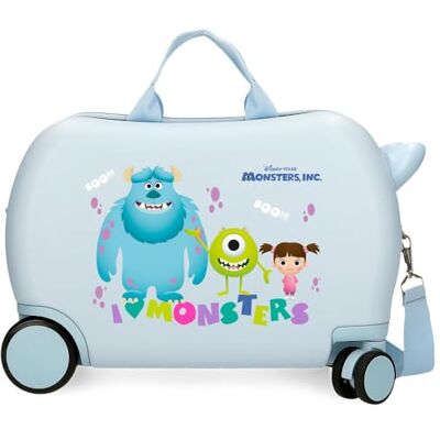 Disney Joumma Monsters Inc Boo barnväska blå 45 x 31 x 20 cm hård ABS 24,6 L 1,8 kg 4 hjul bagage hand, Blå, barnresväska Disney Joumma Monsters Inc Boo barnväska blå 45 x 31 x 20 cm hård ABS 24,6 L 1,8 kg 4 hjul bagage hand, Blå, barnresväska