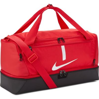 NIKE Unisex Academy Team Hard-Case 37L Sportväska, University Red/Black/White NIKE Unisex Academy Team Hard-Case 37L Sportväska, University Red/Black/White