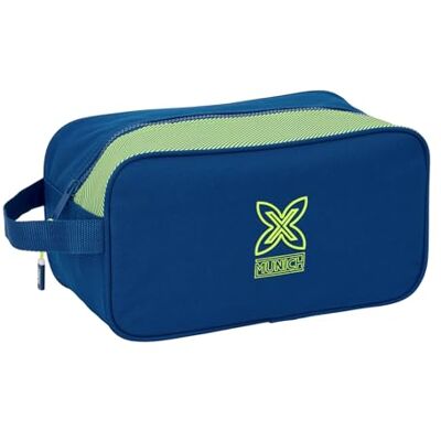 safta MUNICH NORTH Skoställ medium, multifunktionell, sport, ytterskola, fotboll, bekväm och mångsidig, 29 x 14 x 15 cm, Marinblå, M, tillfällig safta MUNICH NORTH Skoställ medium, multifunktionell, sport, ytterskola, fotboll, bekväm och mångsidig, 29 x 14 x 15 cm, Marinblå, M, tillfällig