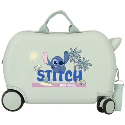 Disney Barnresväska med hårt sidokombinationslås 4 hjul handbagage är tillverkat av ABS, ett styvt och lätt material., Just Chill, Talla única, Resväska för barn 45 Disney Barnresväska med hårt sidokombinationslås 4 hjul handbagage är tillverkat av ABS, ett styvt och lätt material., Just Chill, Talla única, Resväska för barn 45