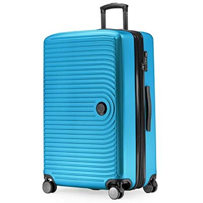 Hauptstadtkoffer Mitte Stor Resväska (77 cm) 112-130 L, cyanblå ABS Hårdskal · TSA-lås · XL Expansion · 4 Dubbla Hjul · Utbytbara Delar · Långa Resor · 2-3 Veckor Hauptstadtkoffer Mitte Stor Resväska (77 cm) 112-130 L, cyanblå ABS Hårdskal · TSA-lås · XL Expansion · 4 Dubbla Hjul · Utbytbara Delar · Långa Resor · 2-3 Veckor