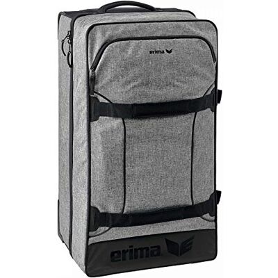 Erima Unisex Travel Line Resväska (7231801), gråmelerad, S Erima Unisex Travel Line Resväska (7231801), gråmelerad, S