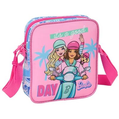 safta BARBIE Liten axelväska, barnväska, barnväska, perfekt för barn i åldrarna 5 till 14 år, bekväm och mångsidig, kvalitet och styrka, 16 x 4 x 18 cm safta BARBIE Liten axelväska, barnväska, barnväska, perfekt för barn i åldrarna 5 till 14 år, bekväm och mångsidig, kvalitet och styrka, 16 x 4 x 18 cm