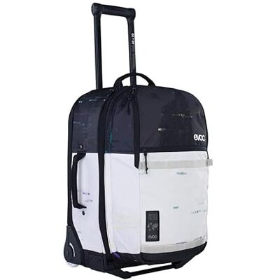 EVOC TERMINAL BAG 40+20l resväska, resväska med ansluten ryggsäck (teleskophandtag, utbytbara skatehjul, extra lätt, handbagagestorlek, stabil EVA-bottenkonstruktion), multicolour EVOC TERMINAL BAG 40+20l resväska, resväska med ansluten ryggsäck (teleskophandtag, utbytbara skatehjul, extra lätt, handbagagestorlek, stabil EVA-bottenkonstruktion), multicolour
