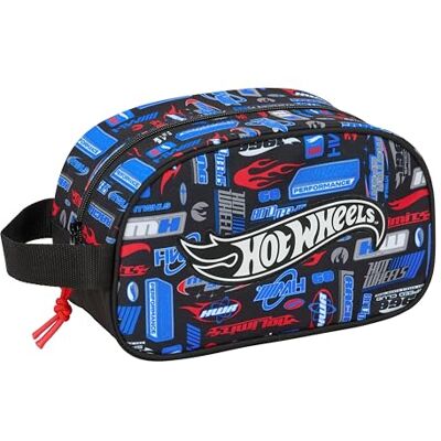 safta HOT WHEELS – medium skolväska för barn med handtag, toalettväska för barn, anpassningsbar till vagn, enkel rengöring, bekväm och mångsidig, kvalitet och motstånd, 26 x 12 x 15 cm, Flerfärgad, M safta HOT WHEELS – medium skolväska för barn med handtag, toalettväska för barn, anpassningsbar till vagn, enkel rengöring, bekväm och mångsidig, kvalitet och motstånd, 26 x 12 x 15 cm, Flerfärgad, M