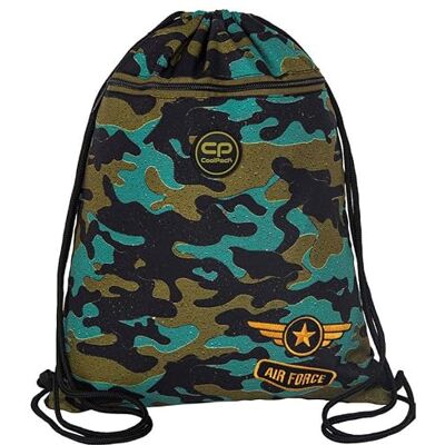 CoolPack Air Force Green, unisex barn sportväska, en storlek, Material: Polyester, Taille unique CoolPack Air Force Green, unisex barn sportväska, en storlek, Material: Polyester, Taille unique