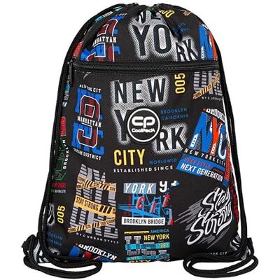 CoolPack Stor stad grön, unisex barn sportväska, en storlek, Material: Polyester, Taille unique CoolPack Stor stad grön, unisex barn sportväska, en storlek, Material: Polyester, Taille unique