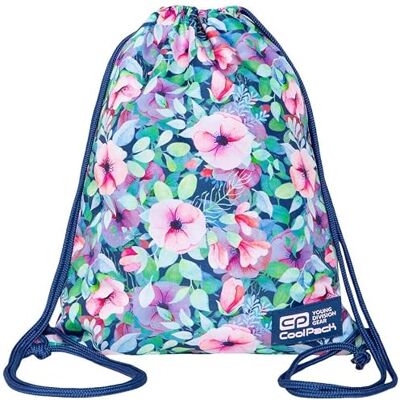 CoolPack Solo Pastell Garden, unisex barn sportväska, en storlek, Material: Polyester, Taille unique CoolPack Solo Pastell Garden, unisex barn sportväska, en storlek, Material: Polyester, Taille unique