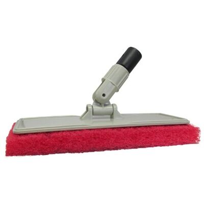STAR BRITE flexibel huvudskrubbare med röd dyna STAR BRITE flexibel huvudskrubbare med röd dyna