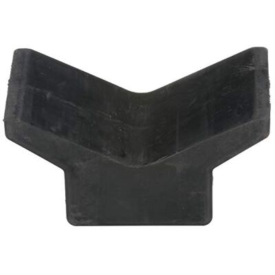 attwood 11202-1 Båtsläp gummi bågstopp V-Block, svart, 10 cm x 10 cm attwood 11202-1 Båtsläp gummi bågstopp V-Block, svart, 10 cm x 10 cm