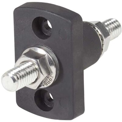 Blue Sea Systems 2203 Term Feed Through Stud 3/8" BLK, Svart Blue Sea Systems 2203 Term Feed Through Stud 3/8" BLK, Svart