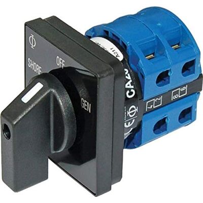 Blue Sea Systems BLUE SEA 9009 omkopplare AC 120 VAC 32 A AV +2 Blue Sea Systems BLUE SEA 9009 omkopplare AC 120 VAC 32 A AV +2