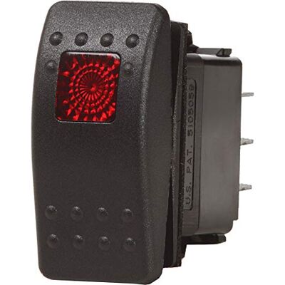 Blue Sea Systems (Dpst, Off-on) Water Resistant Black Contoura II Switches Blue Sea Systems (Dpst, Off-on) Water Resistant Black Contoura II Switches