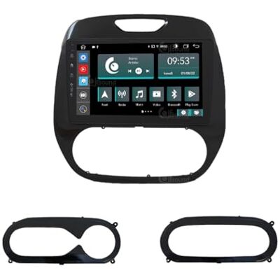 Jf Sound car audio system Specifik bilradio för Renault Captur Android GPS Bluetooth WiFi USB DAB+ Touchscreen 9" 8core Carplay AndroidAuto Jf Sound car audio system Specifik bilradio för Renault Captur Android GPS Bluetooth WiFi USB DAB+ Touchscreen 9" 8core Carplay AndroidAuto