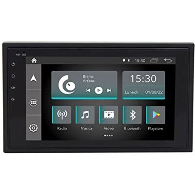 Jf Sound car audio system Specifik bilradio för Slim 2din universales Android GPS Bluetooth WiFi USB DAB+ Touchscreen 9" 4core Carplay AndroidAuto Jf Sound car audio system Specifik bilradio för Slim 2din universales Android GPS Bluetooth WiFi USB DAB+ Touchscreen 9" 4core Carplay AndroidAuto