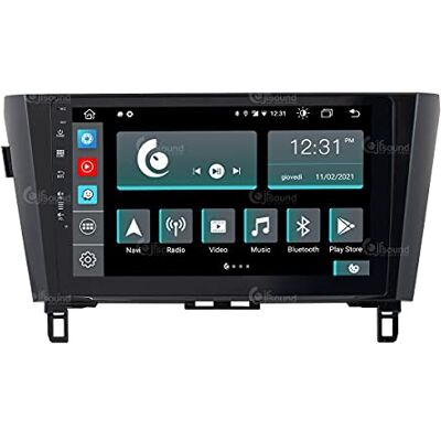 Jf Sound car audio system Specifik bilradio för Nissan Qashqai Xtrail med 360°-system som standard Android GPS Bluetooth WiFi USB DAB+ Touchscreen 10" 8core Carplay AndroidAuto Jf Sound car audio system Specifik bilradio för Nissan Qashqai Xtrail med 360°-system som standard Android GPS Bluetooth WiFi USB DAB+ Touchscreen 10" 8core Carplay AndroidAuto