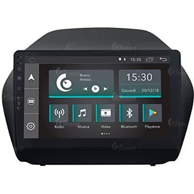 Jf Sound car audio system Specifik bilradio för Hyundai IX35 med GPS, kamera, förstärkare och liten LCD som standard Android GPS Bluetooth WiFi USB DAB+ Touchscreen 10" 4core Carplay AndroidAuto Jf Sound car audio system Specifik bilradio för Hyundai IX35 med GPS, kamera, förstärkare och liten LCD som standard Android GPS Bluetooth WiFi USB DAB+ Touchscreen 10" 4core Carplay AndroidAuto