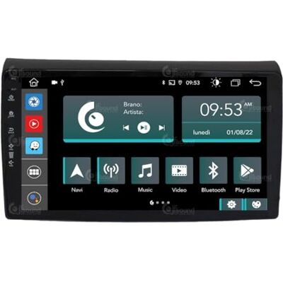 Jf Sound car audio system Specifik bilradio för Fiat Bravo 2007/2014 Android GPS Bluetooth WiFi USB DAB+ Touchscreen 9" 8core Carplay AndroidAuto Jf Sound car audio system Specifik bilradio för Fiat Bravo 2007/2014 Android GPS Bluetooth WiFi USB DAB+ Touchscreen 9" 8core Carplay AndroidAuto