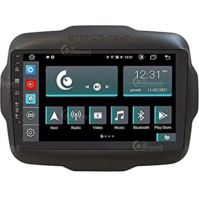 Jf Sound car audio system Costum Fit Bilradio för Jeep Renegade Android GPS Bluetooth WiFi USB Full HD Touchscreen Display 9" Easyconnect Processor 8core Röstkontroller Jf Sound car audio system Costum Fit Bilradio för Jeep Renegade Android GPS Bluetooth WiFi USB Full HD Touchscreen Display 9" Easyconnect Processor 8core Röstkontroller