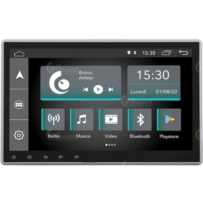 Jf Sound car audio system Universal bilradio 1 Din Android GPS Bluetooth WiFi USB DAB+ Touchscreen 10" 4core Carplay AndroidAuto Jf Sound car audio system Universal bilradio 1 Din Android GPS Bluetooth WiFi USB DAB+ Touchscreen 10" 4core Carplay AndroidAuto