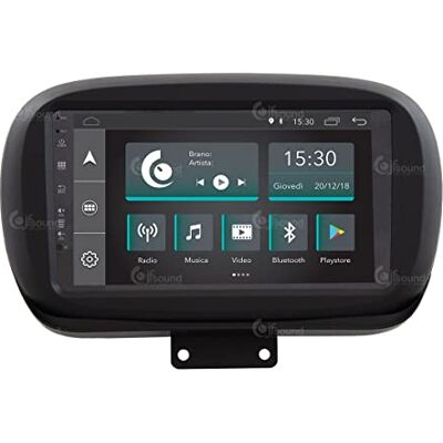 Jf Sound car audio system Specifik bilradio för Fiat 500X Android GPS Bluetooth WiFi USB DAB+ Touchscreen 9" 4core Carplay AndroidAuto Jf Sound car audio system Specifik bilradio för Fiat 500X Android GPS Bluetooth WiFi USB DAB+ Touchscreen 9" 4core Carplay AndroidAuto