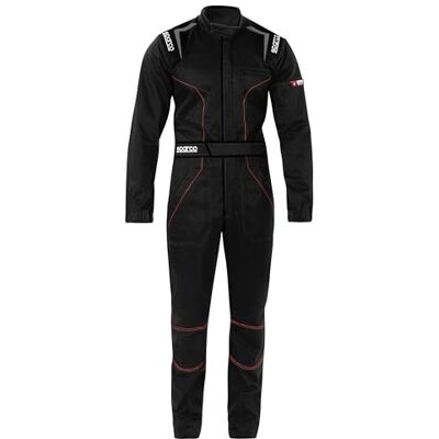Sparco 002020NR4XL, MECANICO Kostym MS-4 T XL Svart Unisex Vuxen, Multifärg, 42/50 EU, Flerfärgad, 42/50 EU Sparco 002020NR4XL, MECANICO Kostym MS-4 T XL Svart Unisex Vuxen, Multifärg, 42/50 EU, Flerfärgad, 42/50 EU