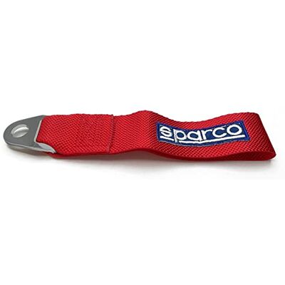 Sparco bogserslinga FIA – röd – max. 3 000 kg – 16 mm hål – FIA-godkänd Sparco bogserslinga FIA – röd – max. 3 000 kg – 16 mm hål – FIA-godkänd