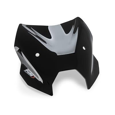 Puig 22710N Naked New Generation Sport aerodynamisk sport i 3 mm akryl med upphöjd design förbättrar skydd och bibehåller bred synlighet, svart Puig 22710N Naked New Generation Sport aerodynamisk sport i 3 mm akryl med upphöjd design förbättrar skydd och bibehåller bred synlighet, svart