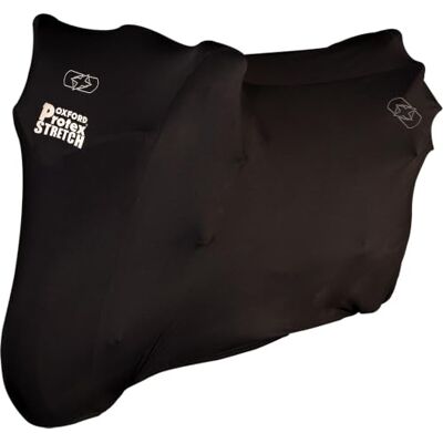 Oxford CV172 PROTEX stretchpassform premium stretchpassform inomhus motorcykelskydd – svart, stor Oxford CV172 PROTEX stretchpassform premium stretchpassform inomhus motorcykelskydd – svart, stor