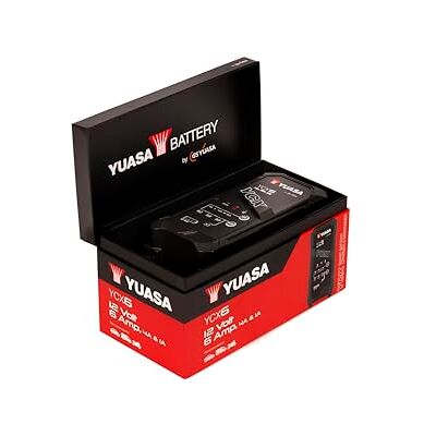 Yuasa YCX6 12V 6A Motorcykel Batteri Smart Laddare Yuasa YCX6 12V 6A Motorcykel Batteri Smart Laddare