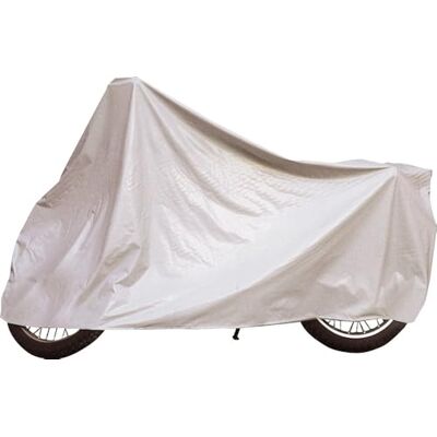 Xplorer Silver vattentät polyeten motorcykelöverdrag storlek S-M Xplorer Silver vattentät polyeten motorcykelöverdrag storlek S-M